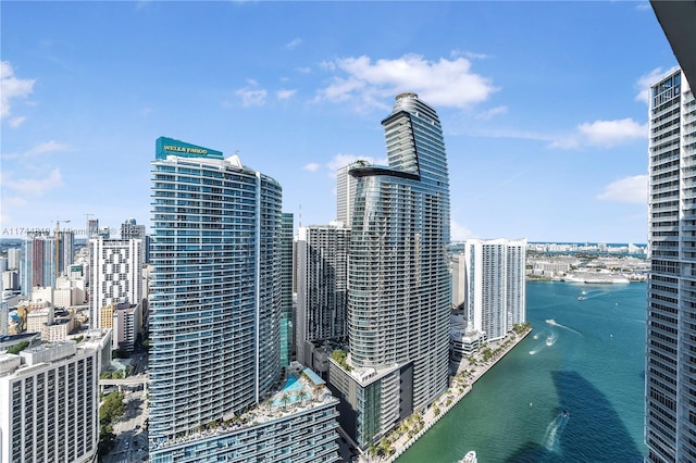 485 Brickell Ave Unit 4404, Miami, FL 33131 - city view featuring a water view