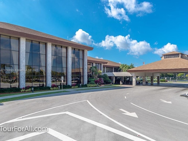 exterior space featuring sidewalks