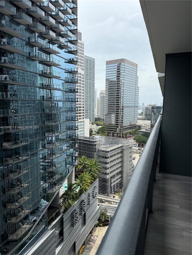 801 S Miami Ave Unit 1808, Miami, FL 33130 - balcony with a city view
