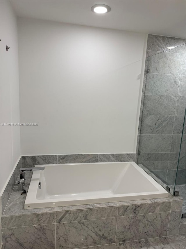 801 S Miami Ave Unit 1808, Miami, FL 33130 - bathroom featuring a bath and tiled shower