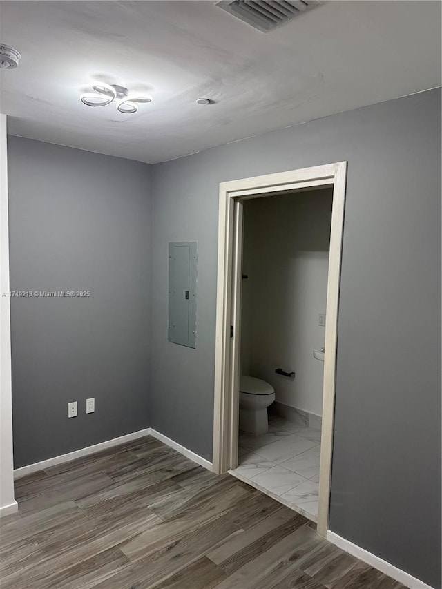 801 S Miami Ave Unit 1808, Miami, FL 33130 - hall featuring electric panel and wood finished floors
