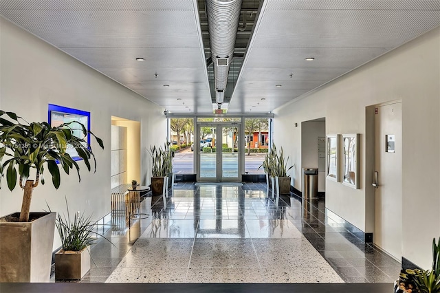 view of community lobby