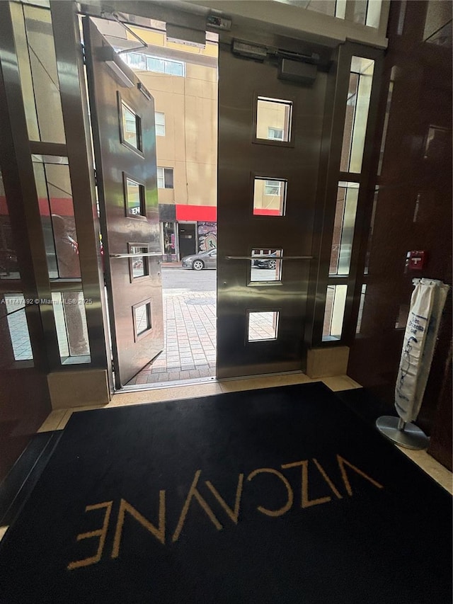 view of community lobby