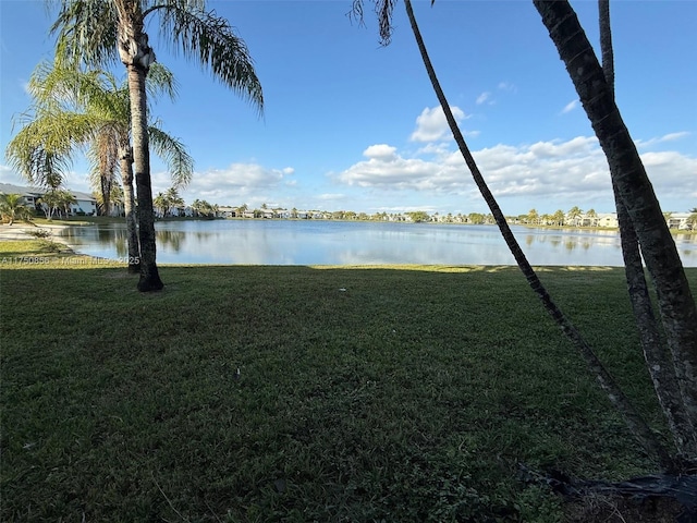 view of water feature