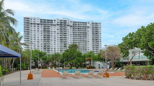 community pool featuring a patio