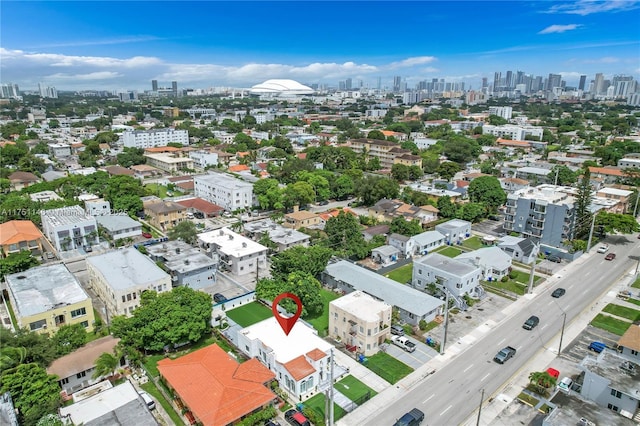 2043 SW 7th St, Miami, FL 33135 - bird's eye view featuring a city view