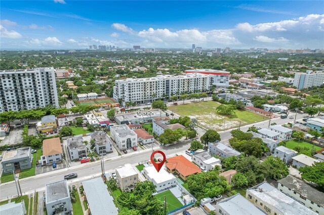 2043 SW 7th St, Miami, FL 33135 - drone / aerial view featuring a city view