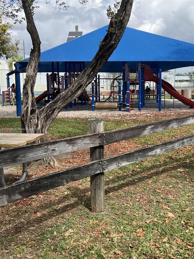 view of community playground