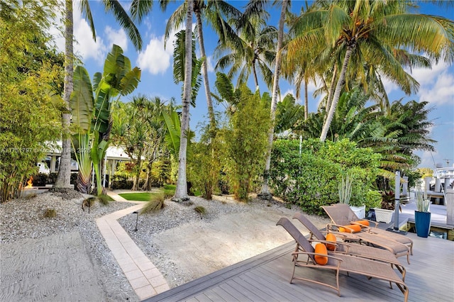 755 NE 77th St, Miami, FL 33138 - exterior space with a deck