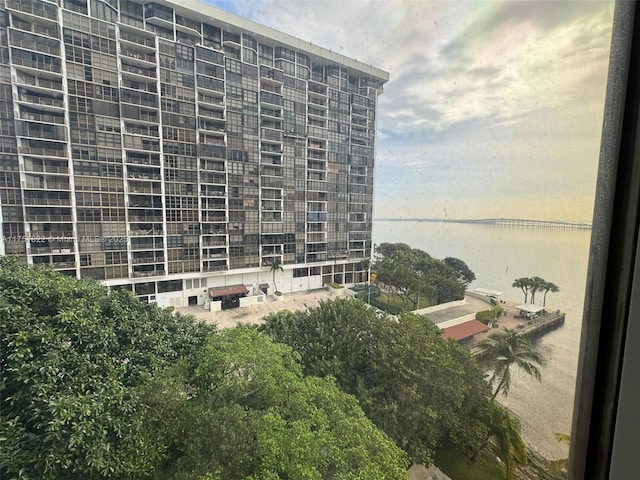 2025 Brickell Ave Unit 901, Miami, FL 33129 - view of apartment building / complex featuring a water view