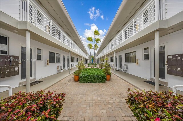 view of community featuring a patio area