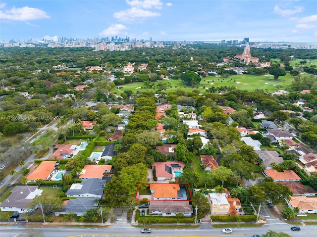 bird's eye view