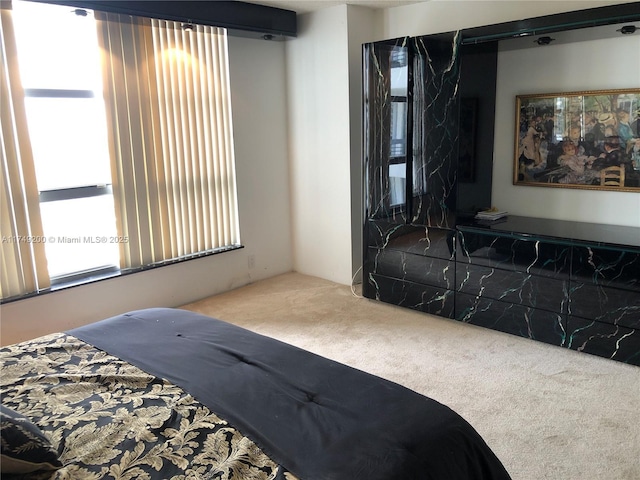 bedroom featuring carpet floors