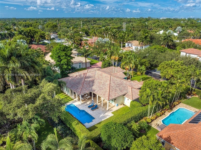 16721 SW 86th Ct, Palmetto Bay, FL 33157 - drone / aerial view of a pool area