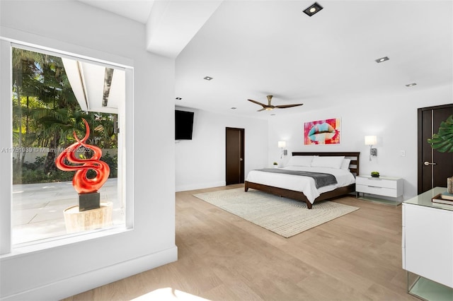 6784 SW 97th St, Pinecrest, FL 33156 - bedroom featuring light wood-style flooring and baseboards