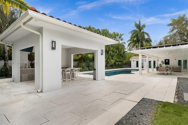 6784 SW 97th St, Pinecrest, FL 33156 - outdoor pool with a patio area