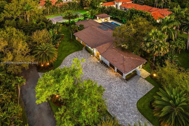 6784 SW 97th St, Pinecrest, FL 33156 - aerial view of property and surrounding area