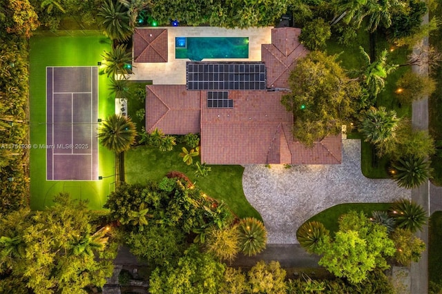 6784 SW 97th St, Pinecrest, FL 33156 - view from above of property