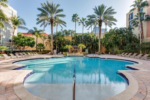 community pool featuring a patio