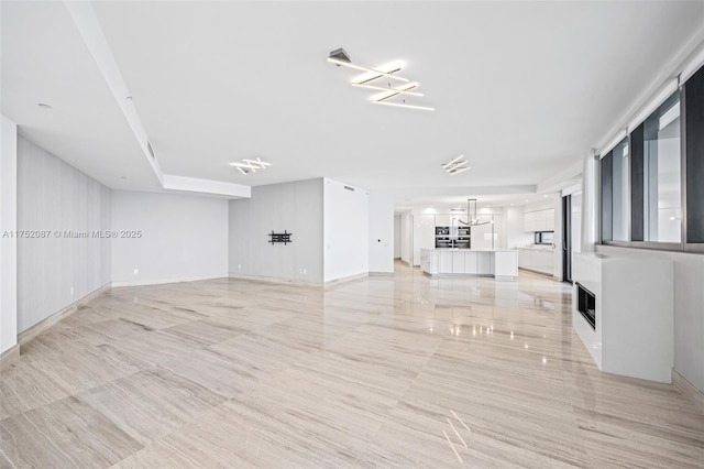 view of unfurnished living room