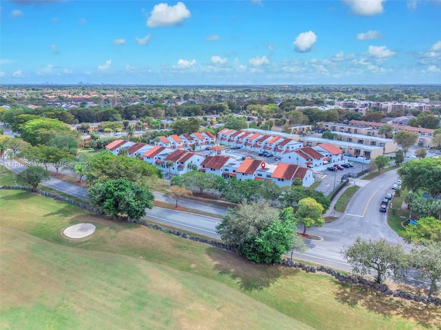 birds eye view of property featuring a residential view