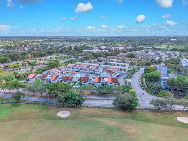 drone / aerial view featuring a residential view