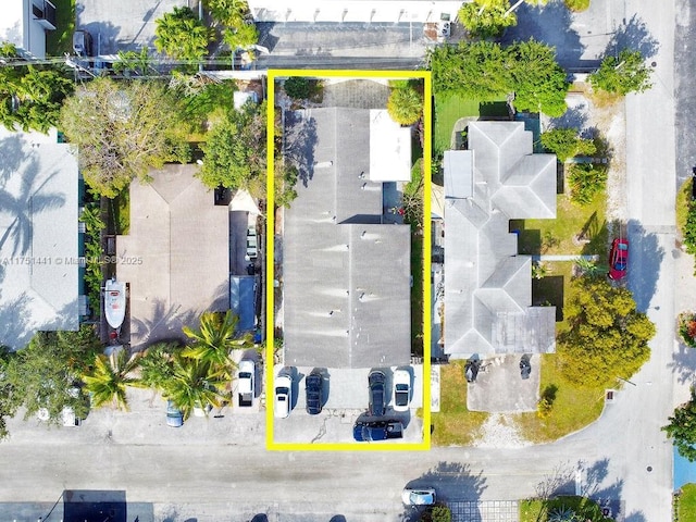 1717 NE 25th St, Wilton Manors, FL 33305 - birds eye view of property