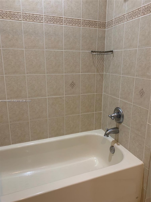 full bathroom featuring bathing tub / shower combination