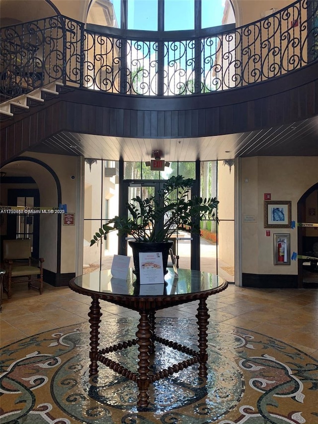 view of lobby