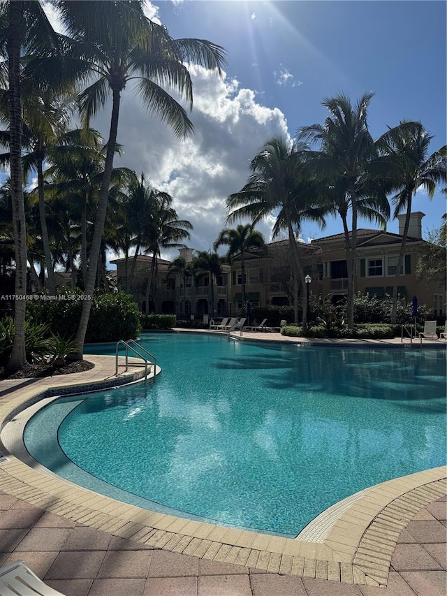 view of community pool