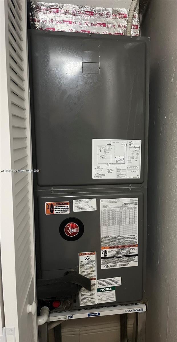 utilities with heating unit
