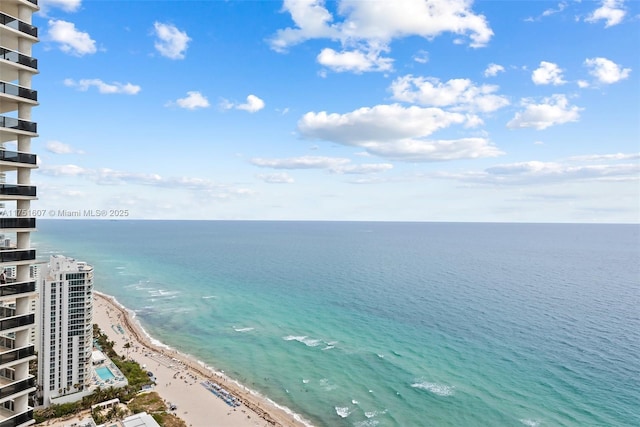 1830 S Ocean Dr Unit 3708, Hallandale Beach, FL 33009 - water view featuring local beach