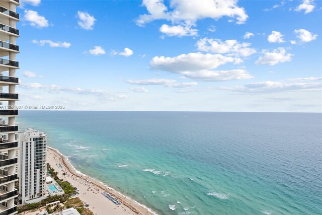 1830 S Ocean Dr Unit 3708, Hallandale Beach, FL 33009 - water view featuring local beach