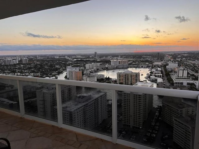 1830 S Ocean Dr Unit 3708, Hallandale Beach, FL 33009 - balcony featuring a city view