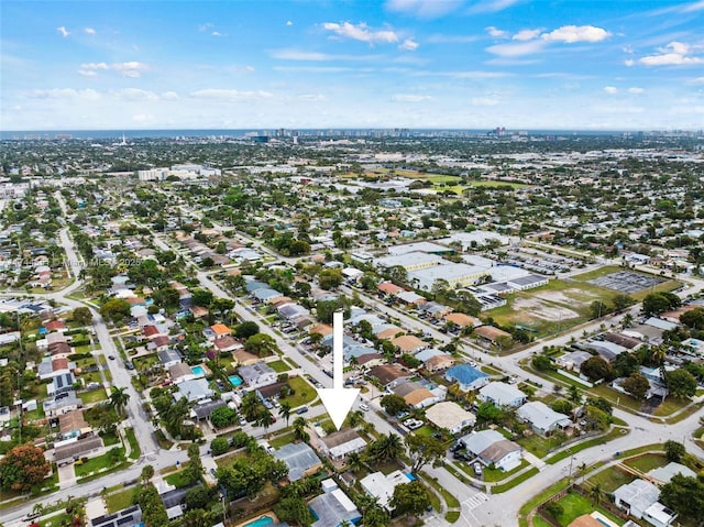5801 NE 3rd Ave, Oakland Park, FL 33334 - aerial view featuring a residential view and a city view
