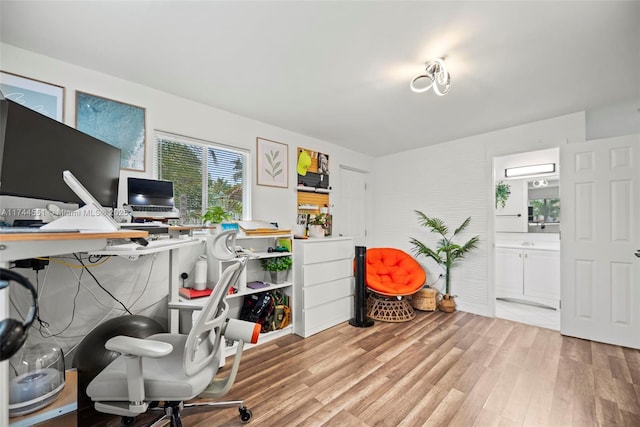 5801 NE 3rd Ave, Oakland Park, FL 33334 - office space with light wood-style flooring