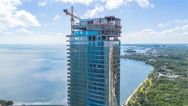 view of property featuring a water view