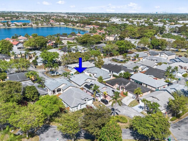 12344 SW 144th Ter, Miami, FL 33186 - view of property location featuring a large body of water and nearby suburban area