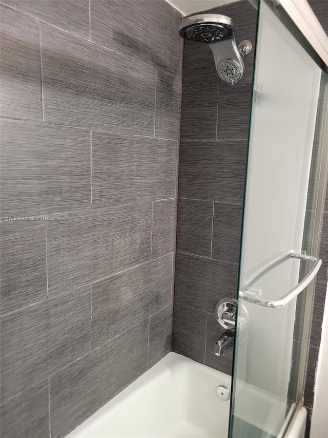 1470 NE 123rd St Unit A204, North Miami, FL 33161 - bathroom with combined bath / shower with glass door