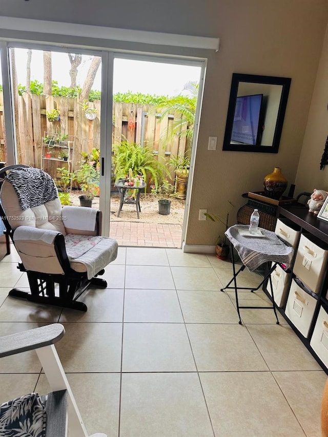 1550 NE 33rd Ave Unit 107-8, Homestead, FL 33033 - interior space with light tile patterned floors