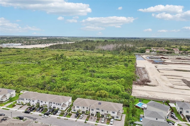 bird's eye view featuring a residential view