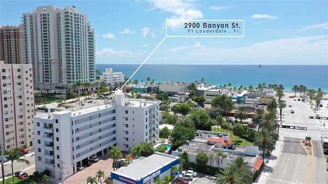 2900 Banyan St Unit 408, Fort Lauderdale, FL 33316 - exterior space featuring a city view and a water view
