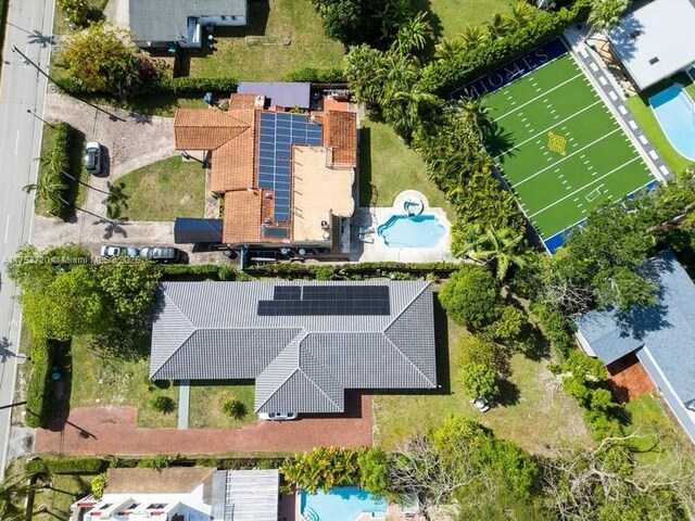 bird's eye view