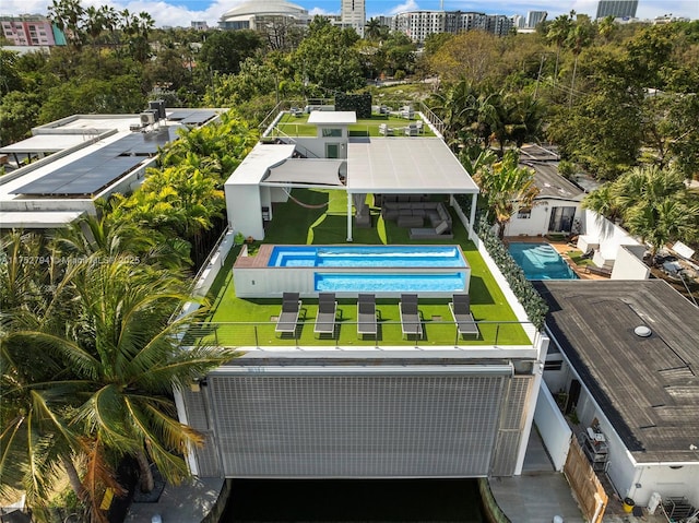 641 NW 7th St Rd, Miami, FL 33136 - aerial view with a view of city