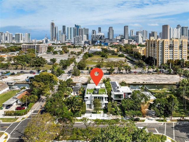 641 NW 7th St Rd, Miami, FL 33136 - aerial view with a city view