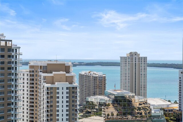 475 Brickell Ave Unit 2809, Miami, FL 33131 - water view with nearby urban area