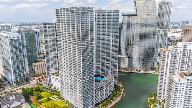 view of city featuring a water view