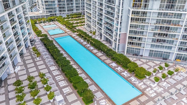 view of community pool