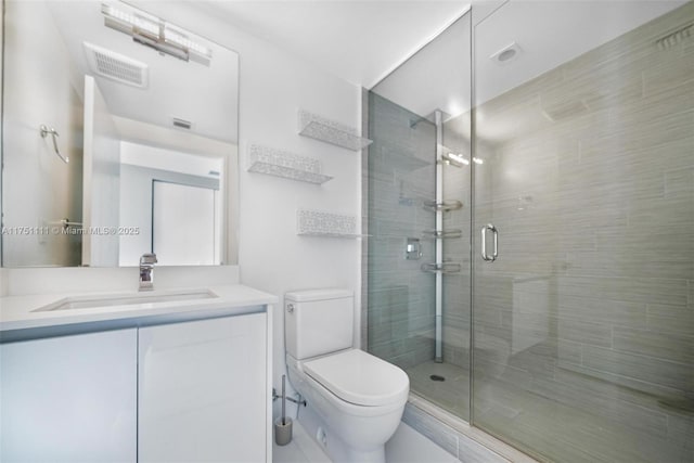 300 Sunny Isles Blvd Unit 4-1208, Sunny Isles Beach, FL 33160 - bathroom featuring vanity and a stall shower