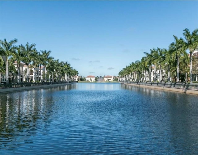 view of water feature